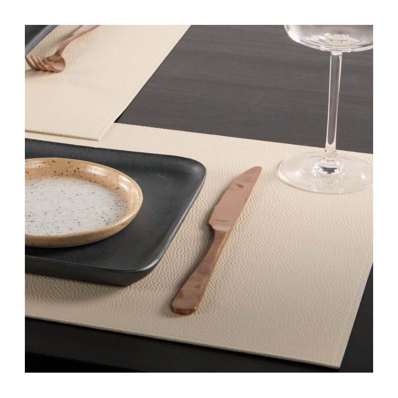 Set de table imitation cuir - Trudo