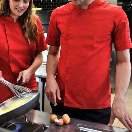 Veste de cuisine mixte manches courtes - COOK