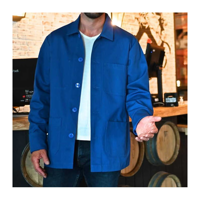 veste-serveur-moderne-bleu